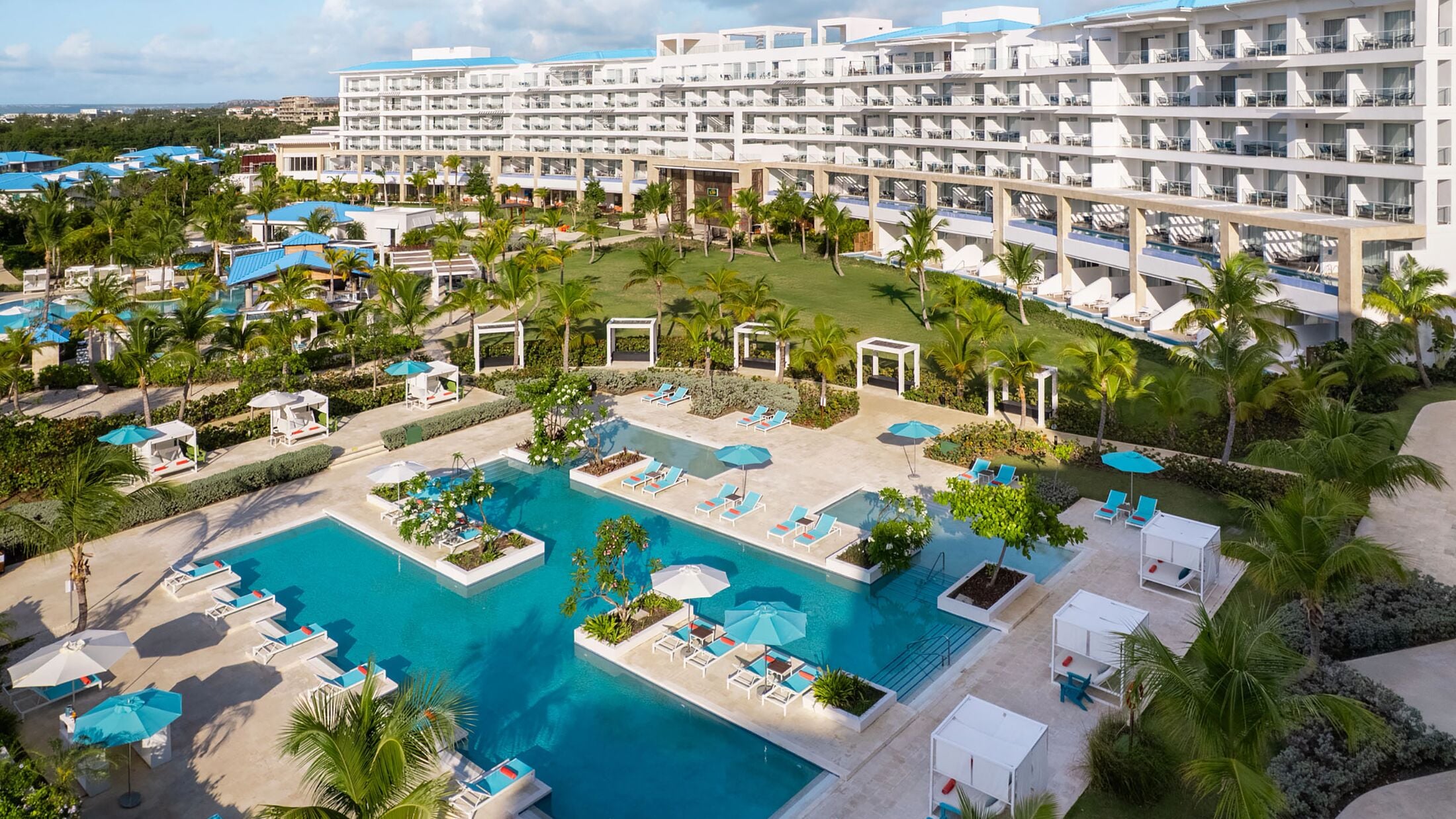 Piscina principal de Dreams Cap Cana