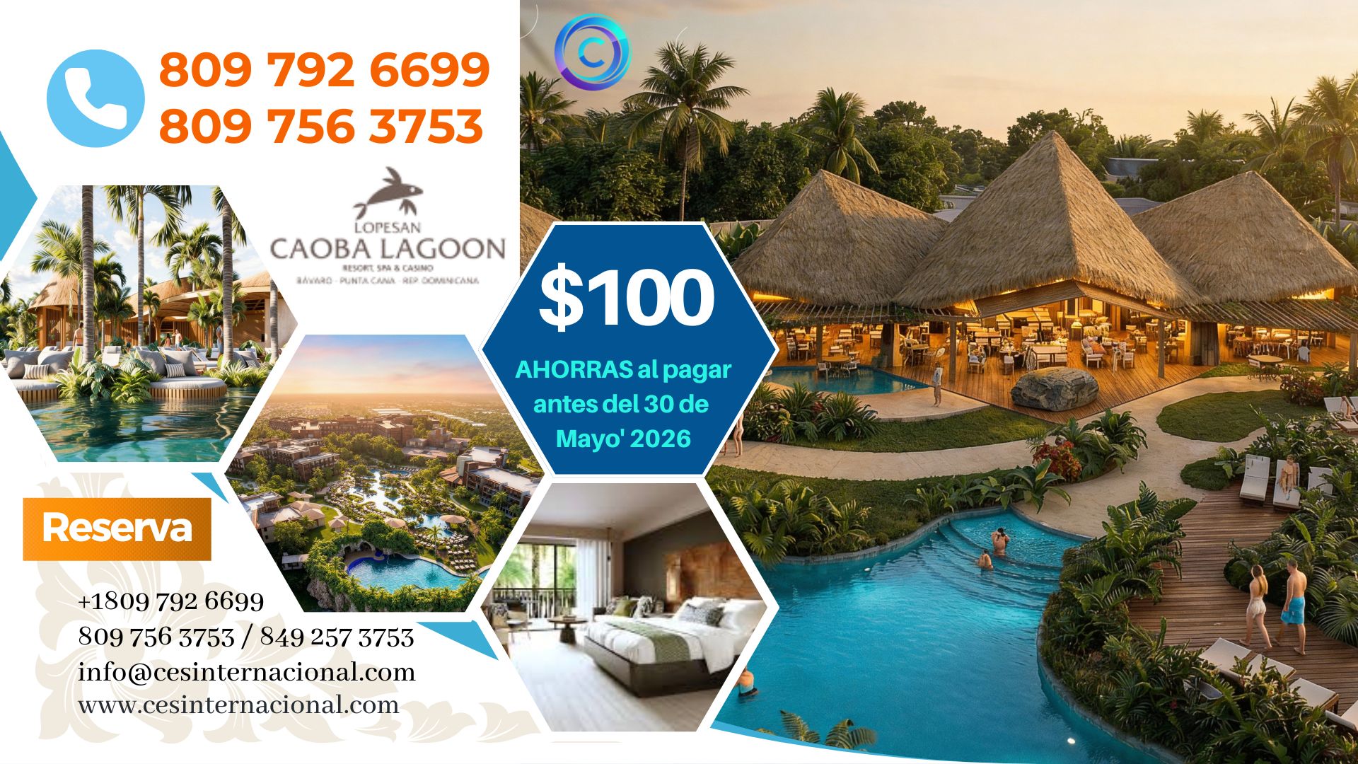 Lopesan Caoba Lagoon Resorts, sede de CORLAFC 2026